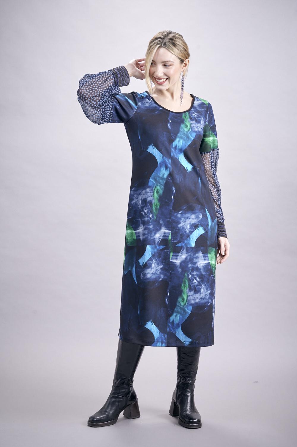 Save The Queen Vestito longuette con stampa “astrale” Negozio