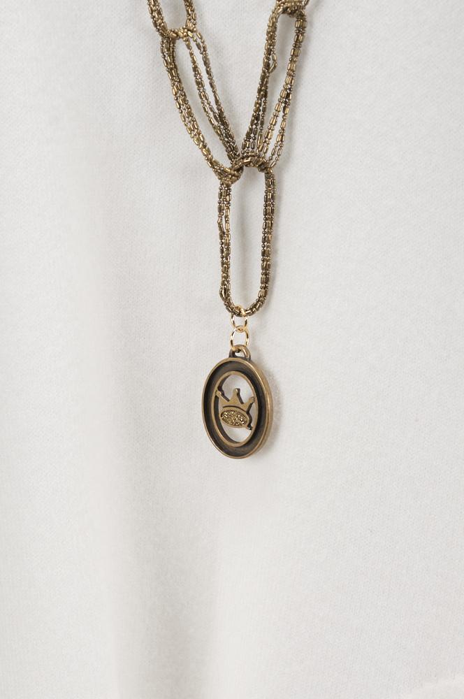 Save The Queen Maxi maglia con collana Qualità