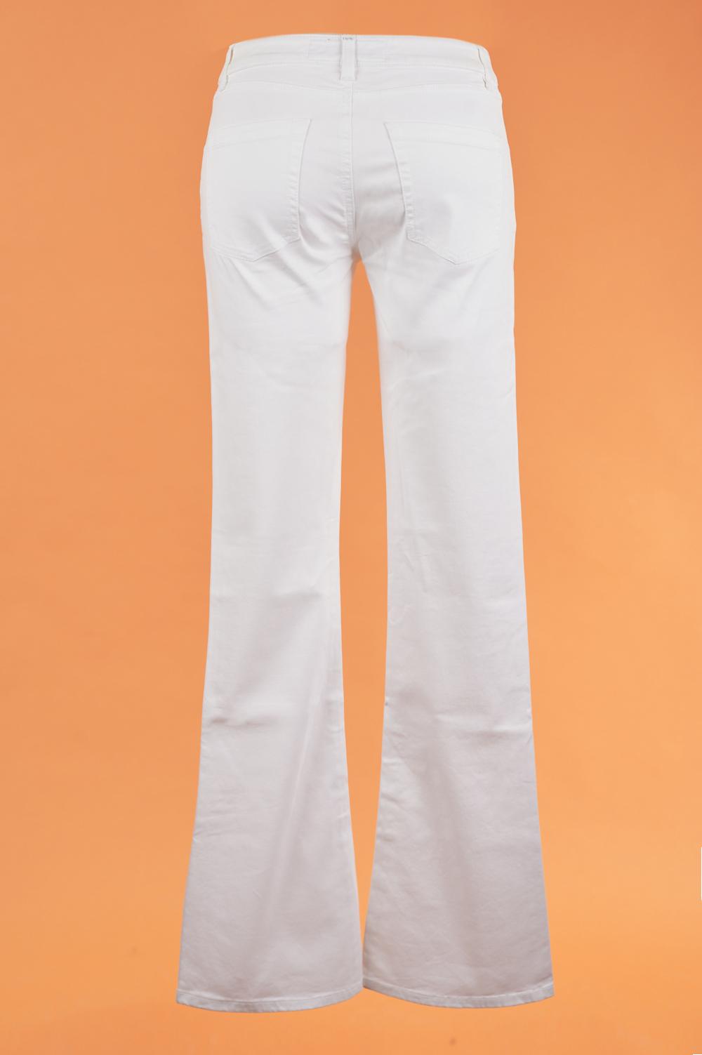 Save The Queen jeans bianco In Vendita