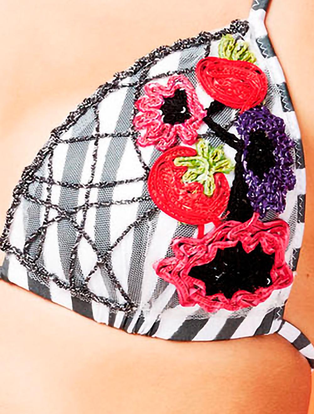 Save The Queen Bikini con ricamo dedicato a Napoli Soddisfazione Garantita