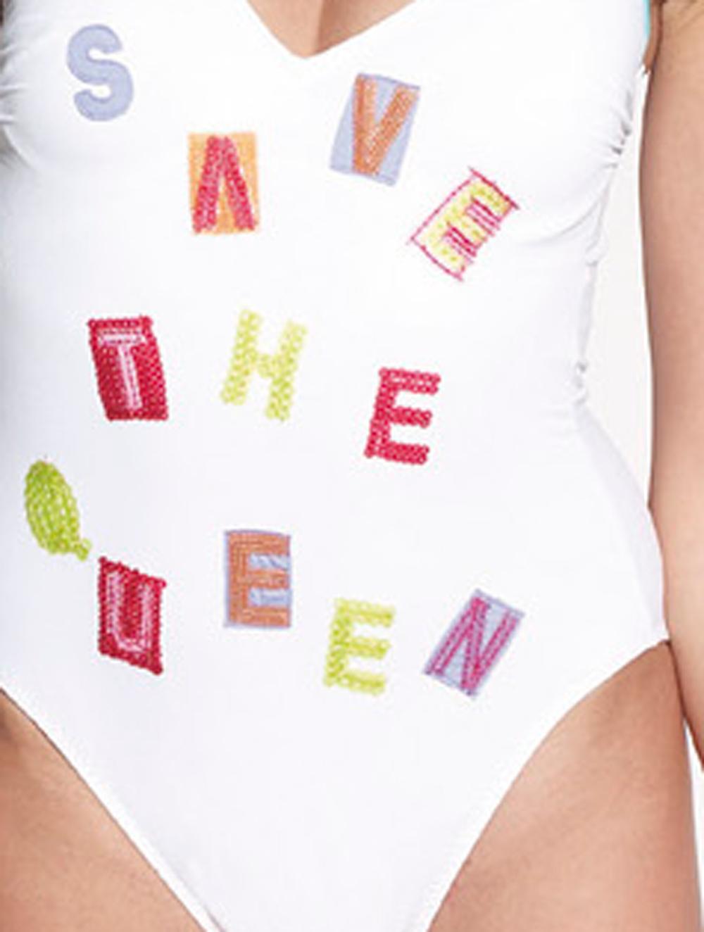 Save The Queen Costume intero con ricamo Acquista Ora