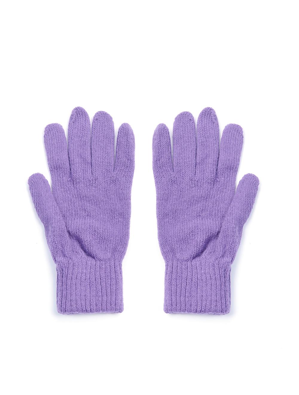 Save The Queen guanti in maglia con applicazione in madreperla Saldi