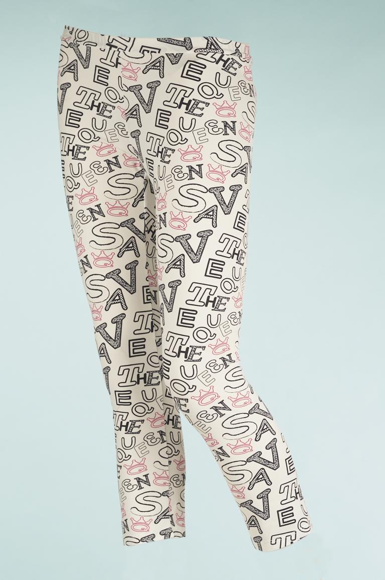 Save The Queen Leggings stampato Negozio