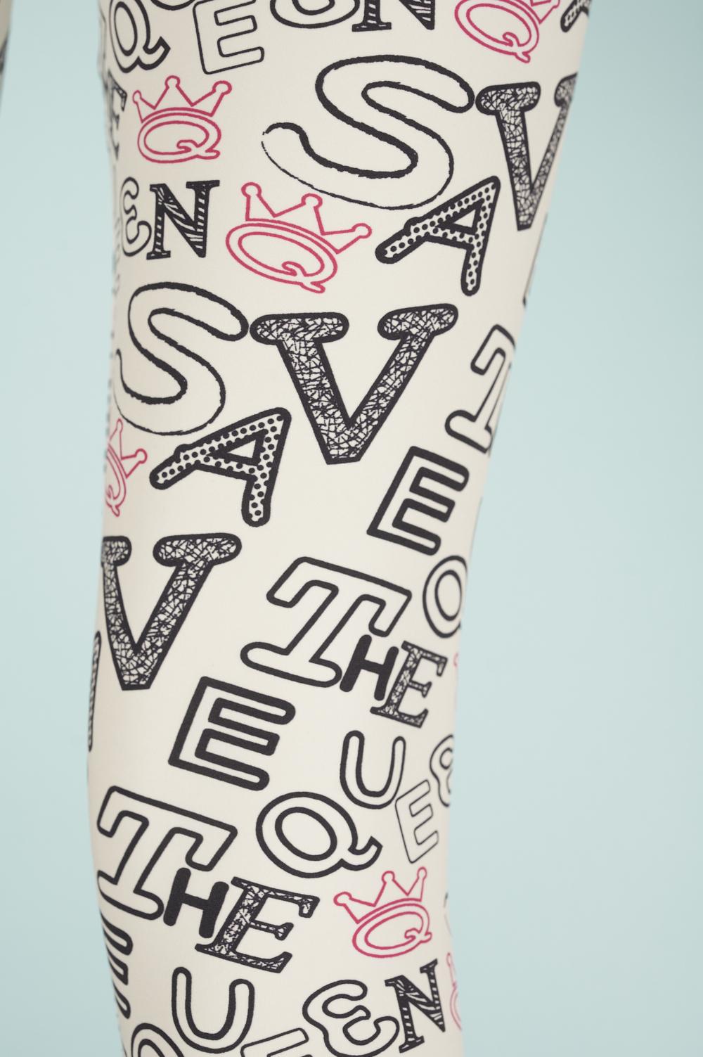 Save The Queen Leggings stampato Negozio