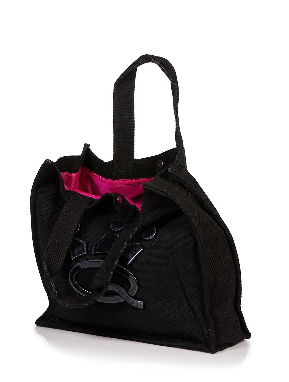 Save The Queen Borsa in canvas Shopping Online