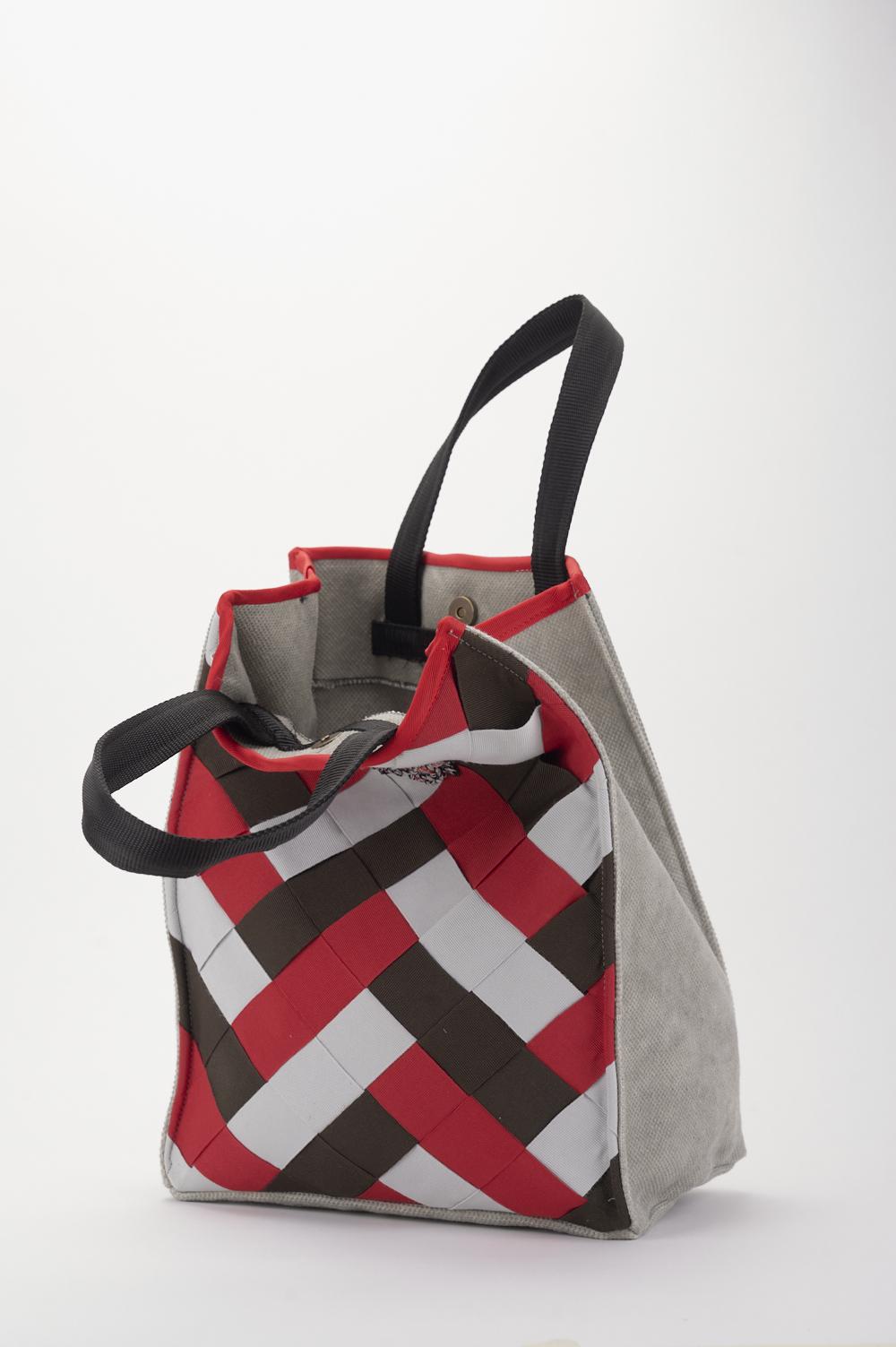Save The Queen Borsa in canvas di cotone Sottocosto
