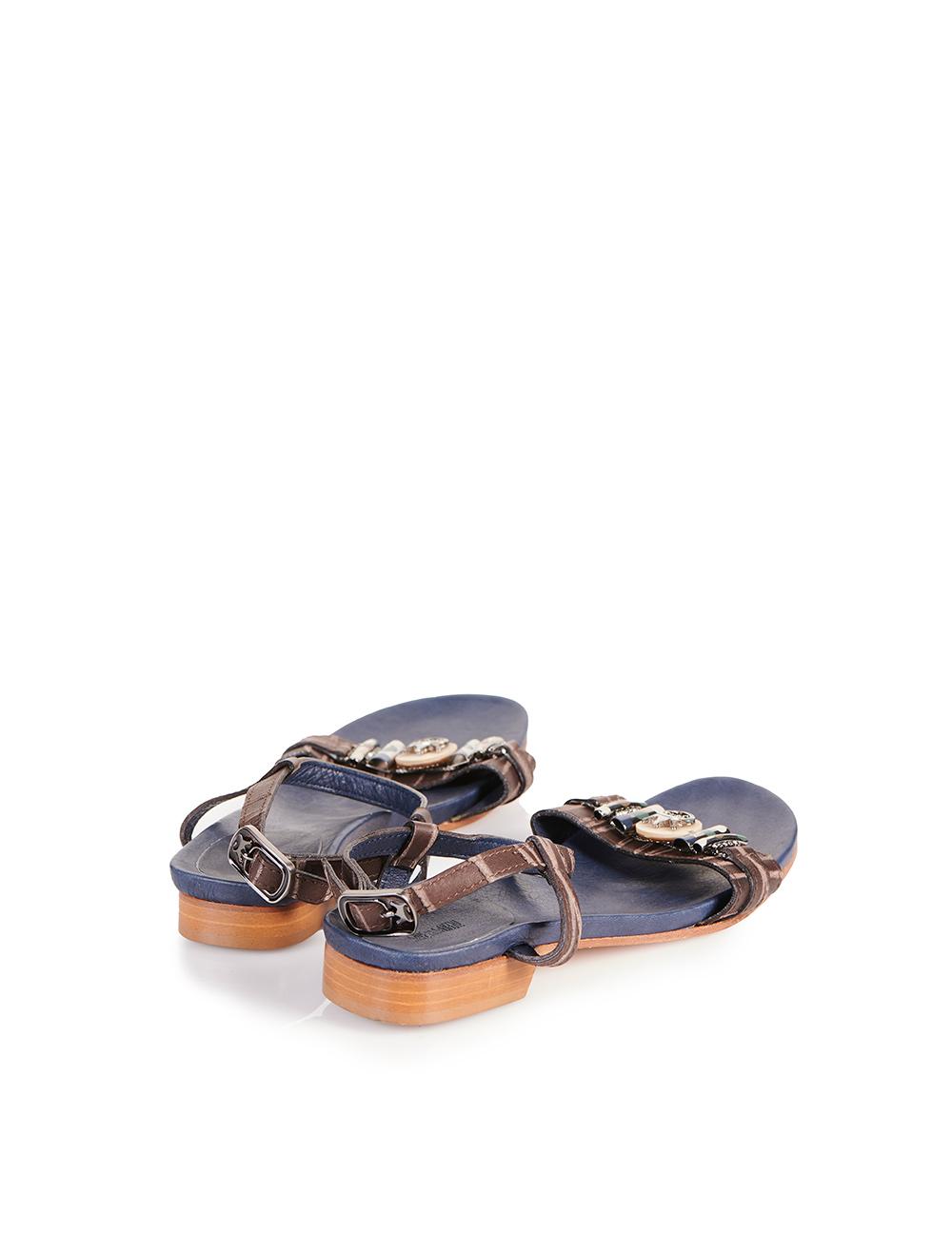 Save The Queen Sandali in vera pelle In Saldo