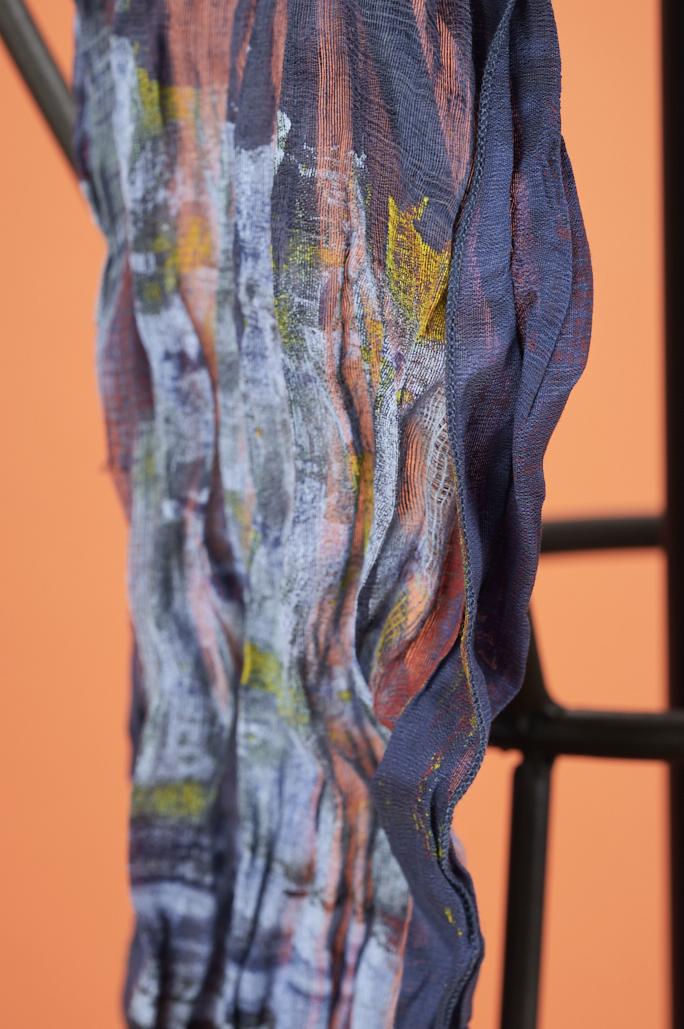Save The Queen Foulard in lino e seta Vendita