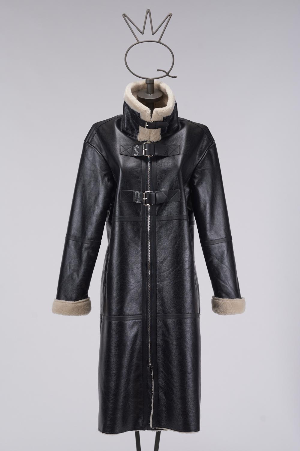 Save The Queen Eco-Shearling lungo Qualità