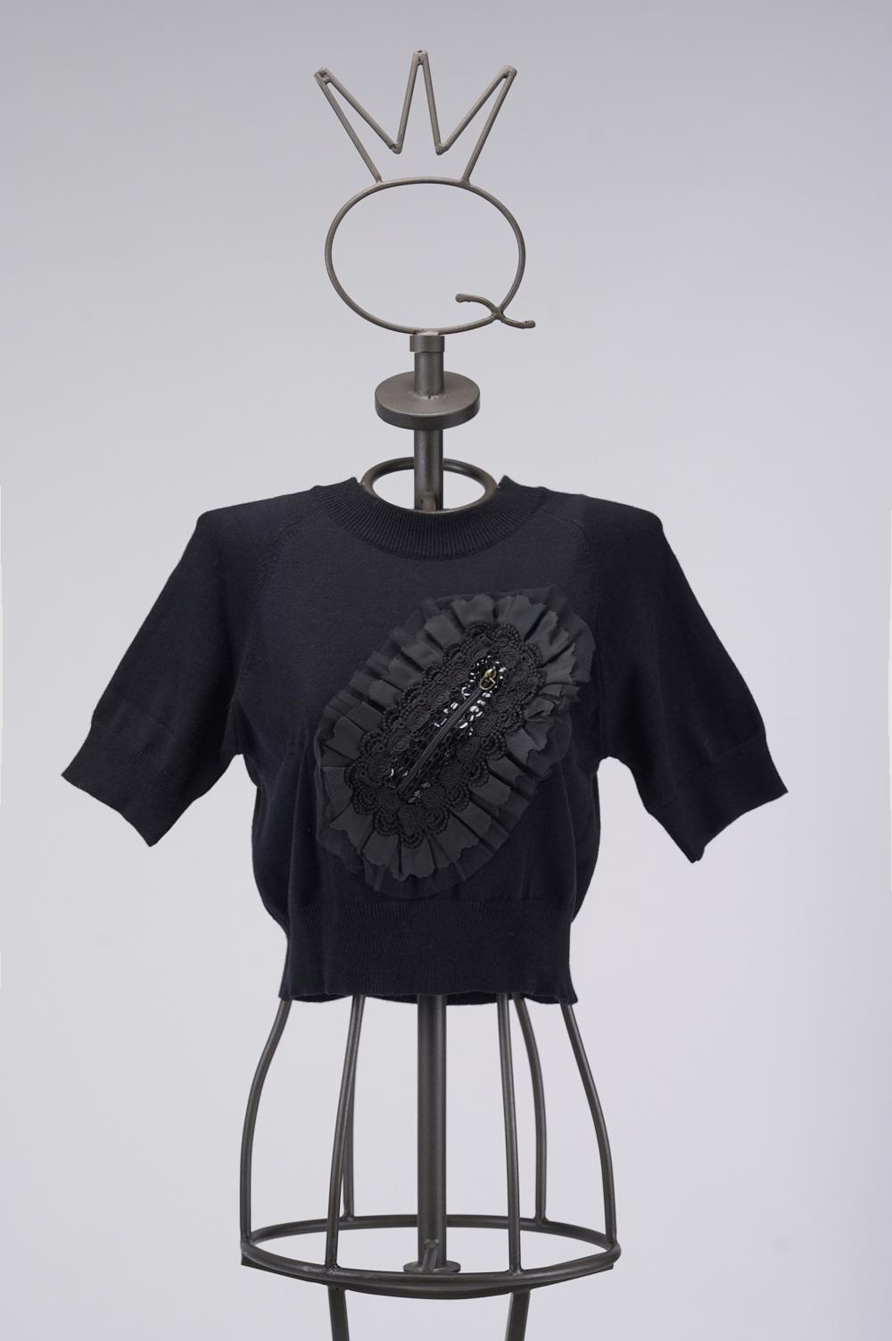 Save The Queen Maglia corta nera Sottocosto