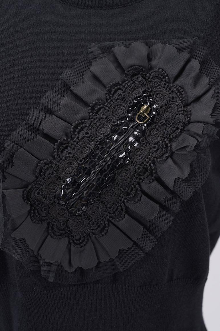 Save The Queen Maglia corta nera Sottocosto