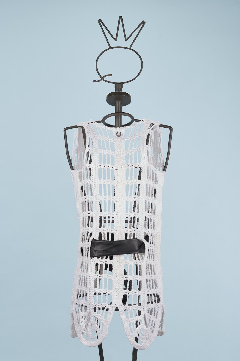 Save The Queen Gilet bianco In Vendita