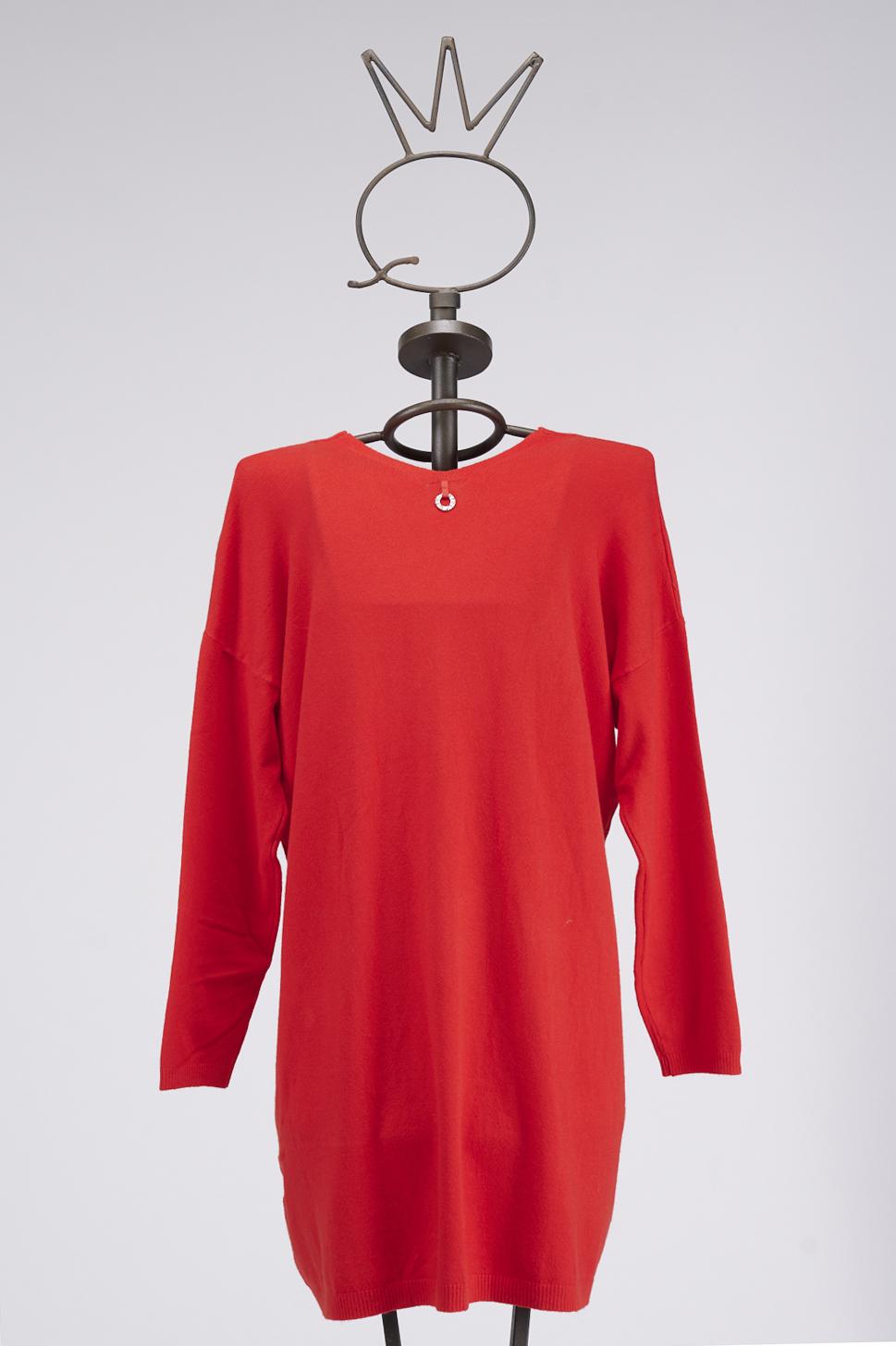 Save The Queen Maglia lunga con ricamo Promozione