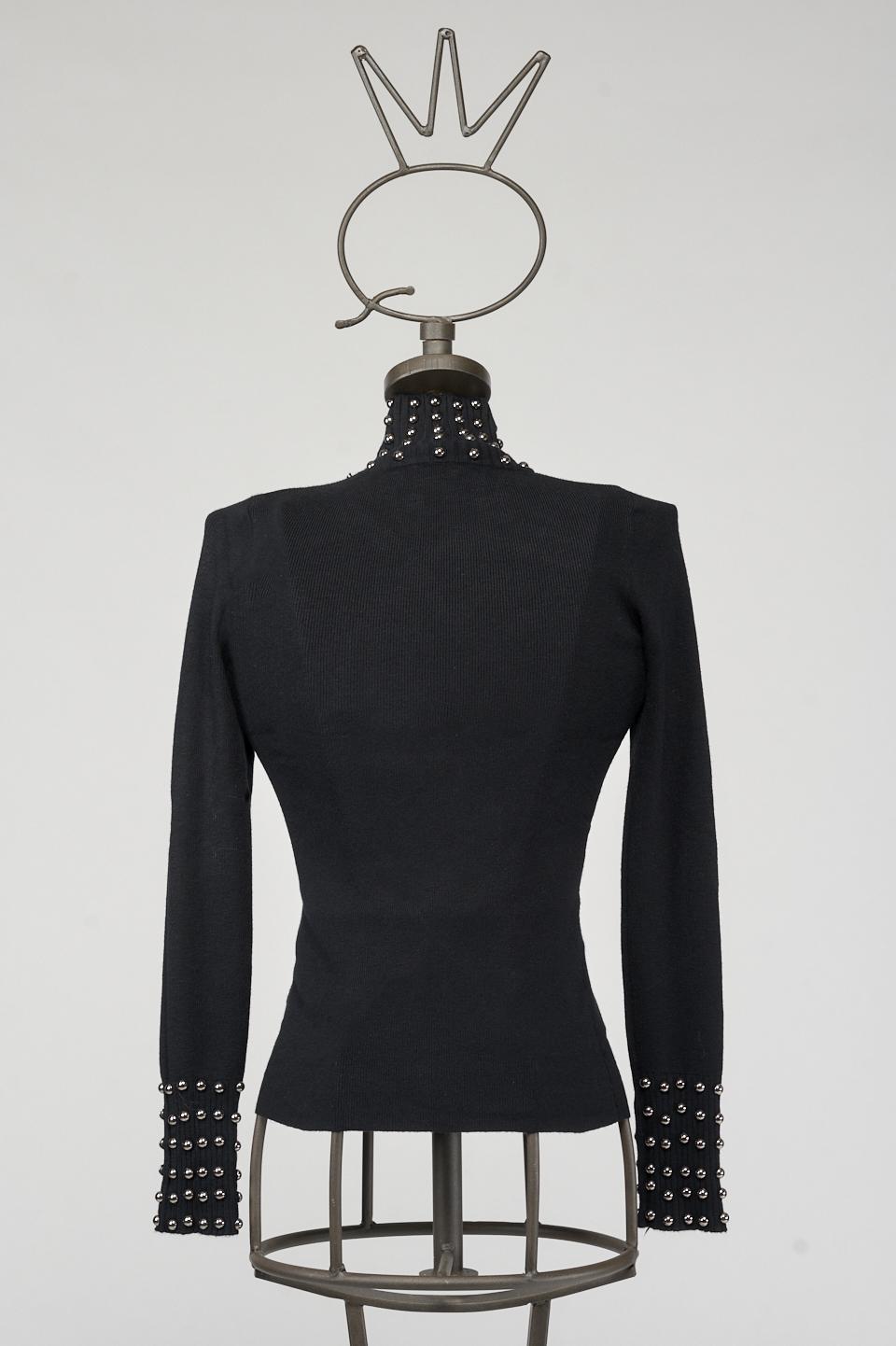 Save The Queen Maglia con borchie Consegna Veloce