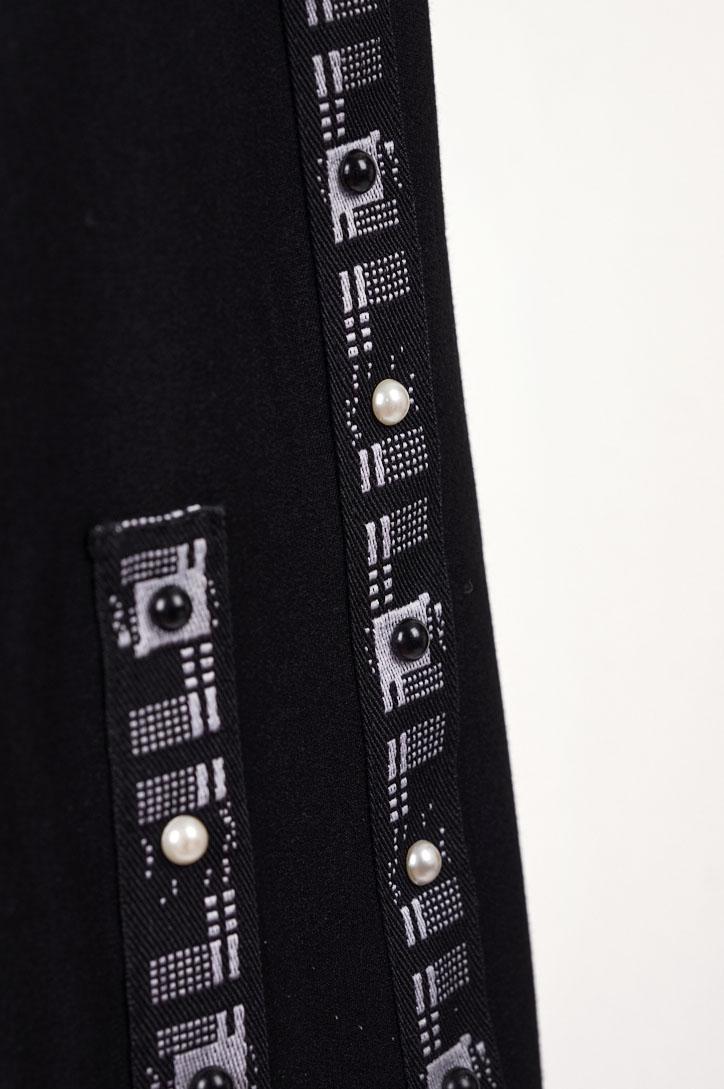 Save The Queen Pantalone largo nero Prezzo Ridotto