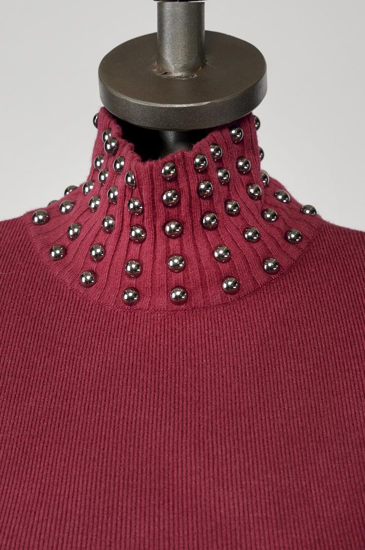Save The Queen Maglia con borchie Sottocosto