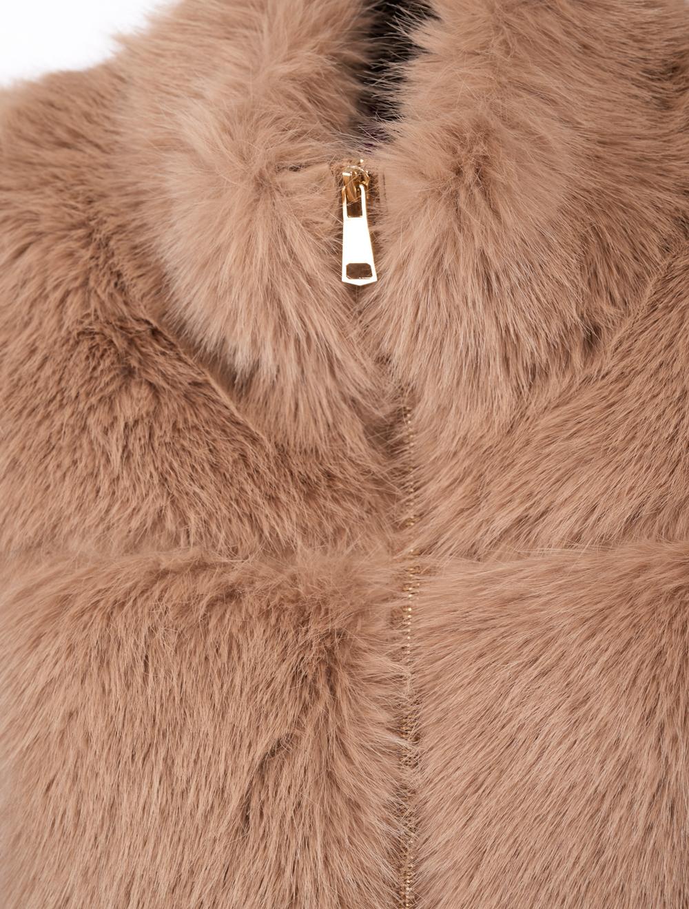 Save The Queen Giubbino beige in ecopelliccia Online