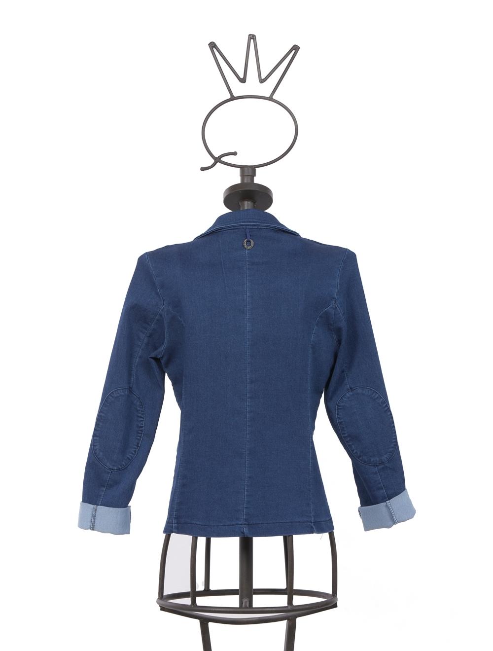 Save The Queen Giacca di jeans con applicazioni Hotsell