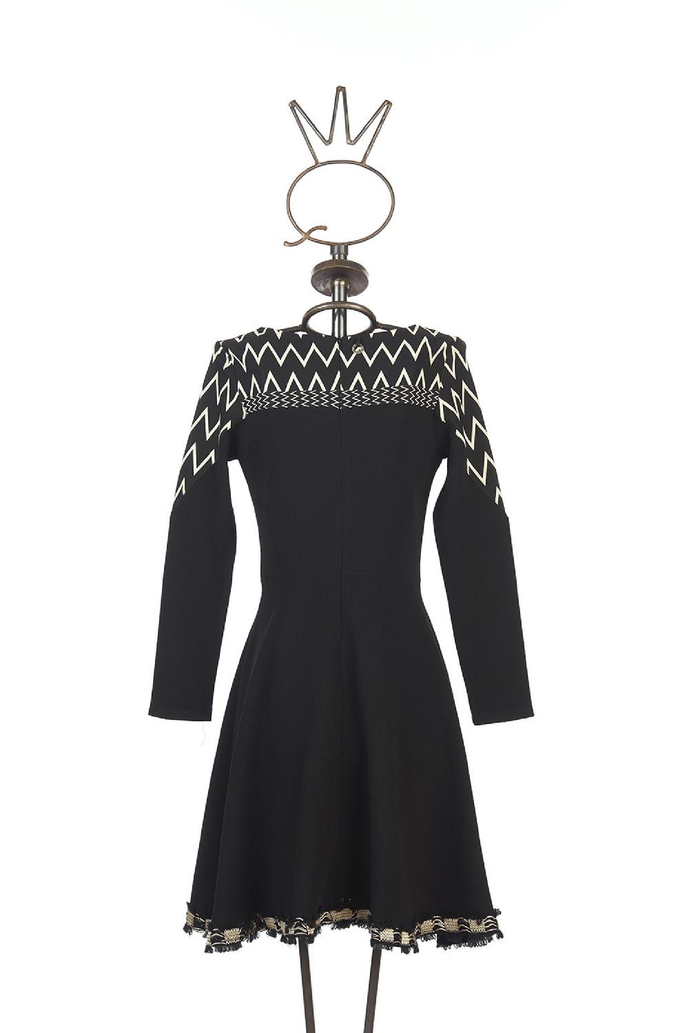 Save The Queen vestito corto in crepe In Linea