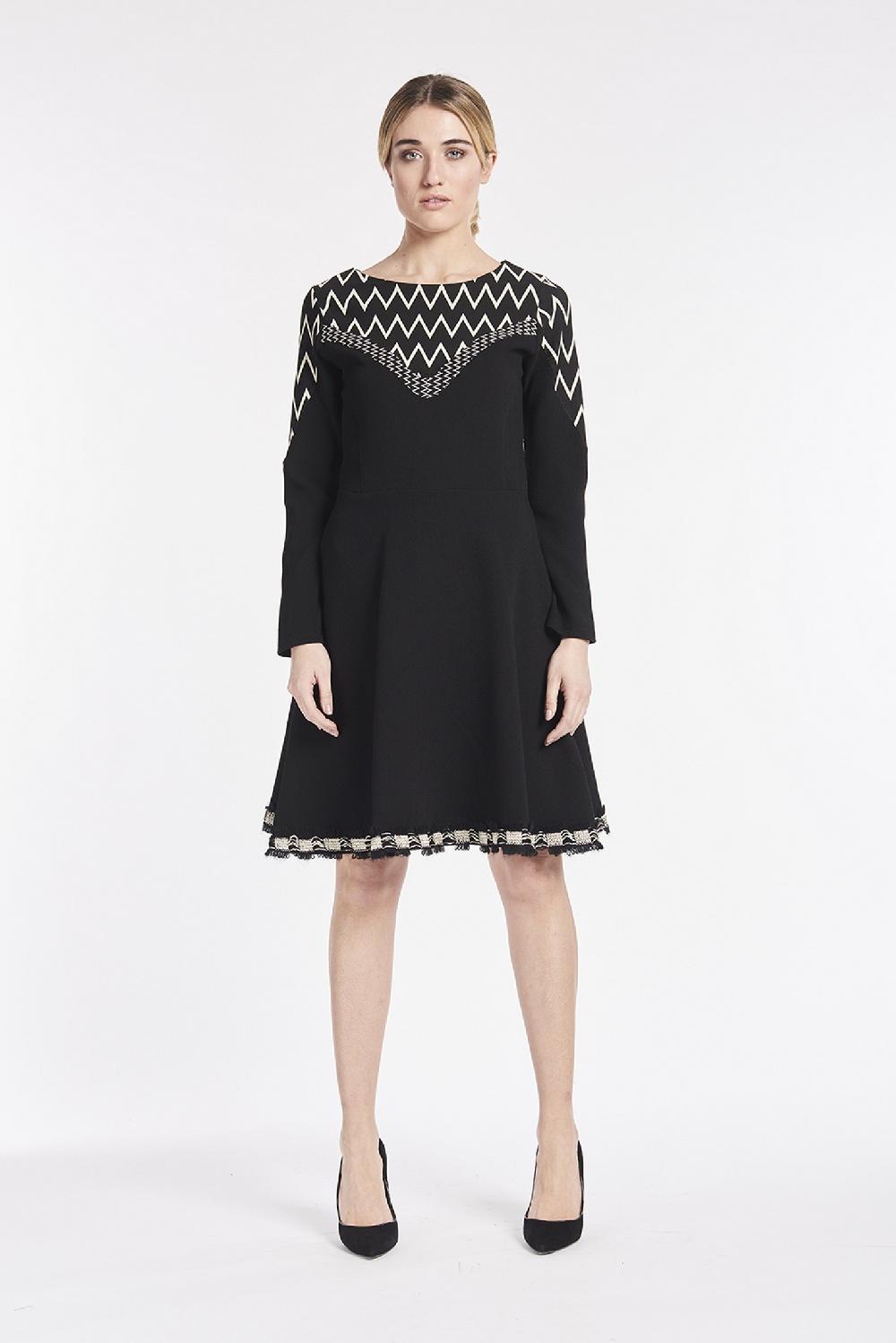 Save The Queen vestito corto in crepe In Linea