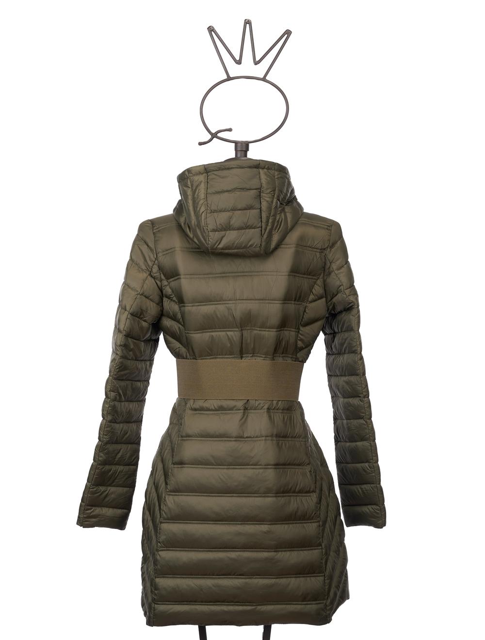 Save The Queen Piumino lungo color verde militare Pezzi Unici