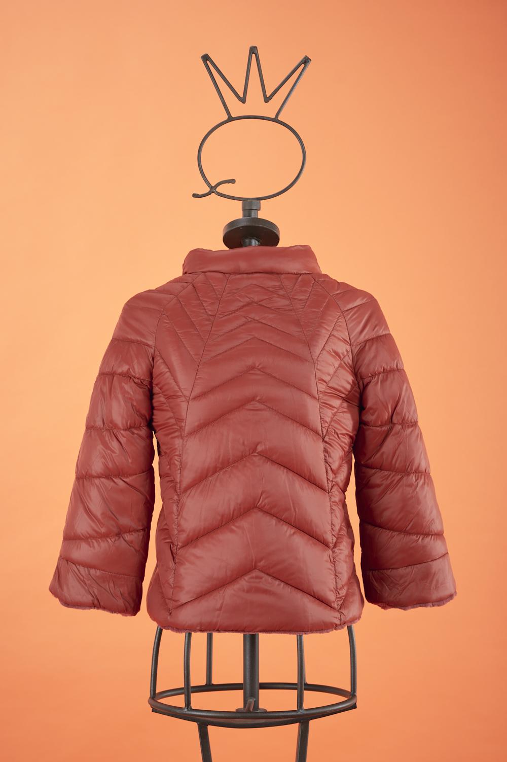 Save The Queen Piumino/ecopelliccia double face Soddisfazione Garantita