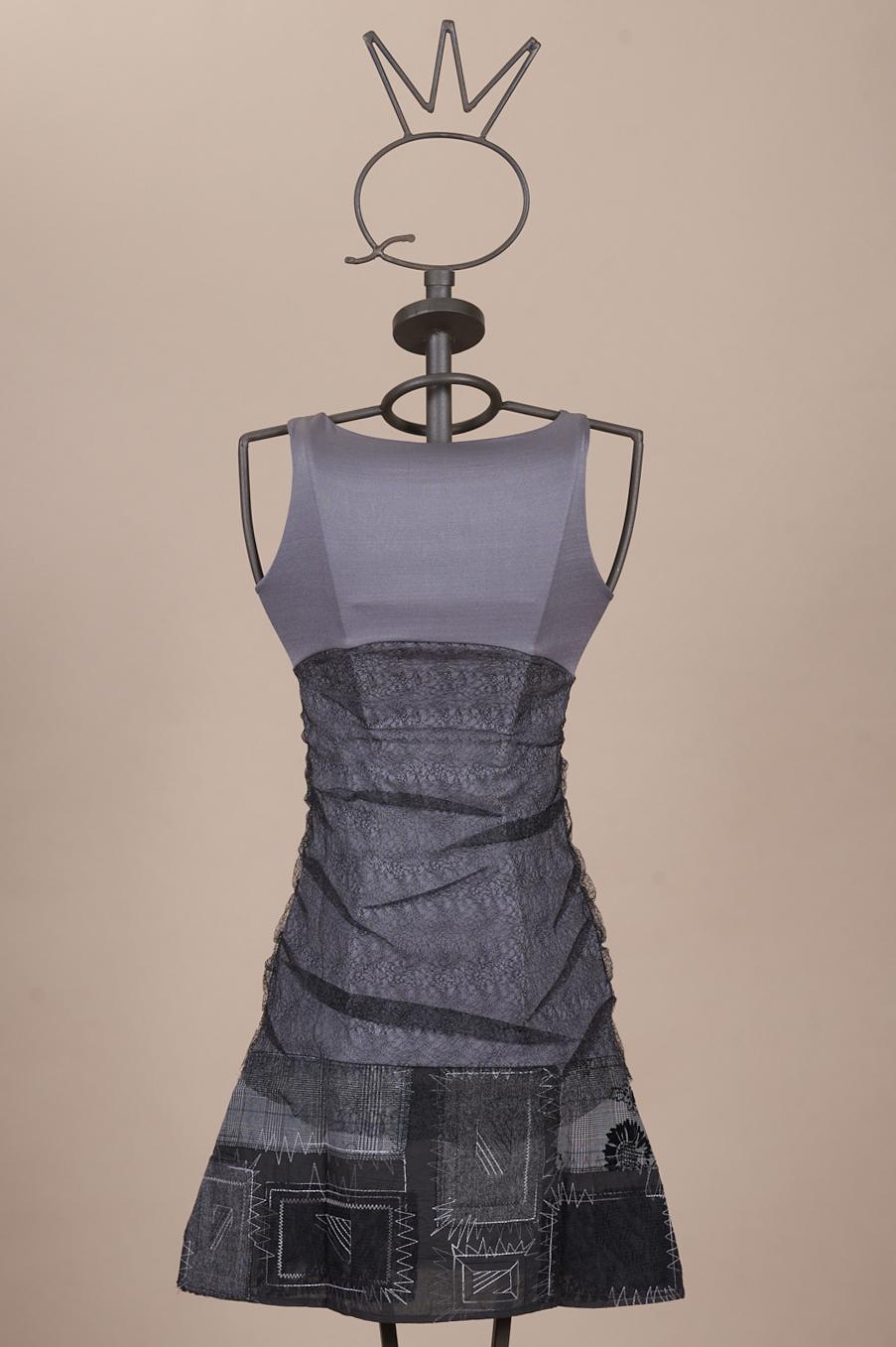 Save The Queen Vestito corto grigio Online