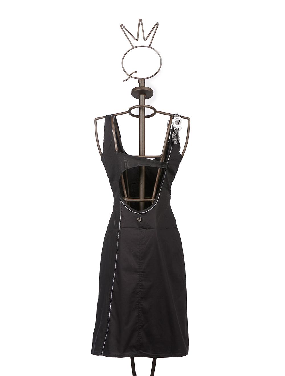 Save The Queen Vestito a tubino nero con ricamo Saldi Di Fabbrica