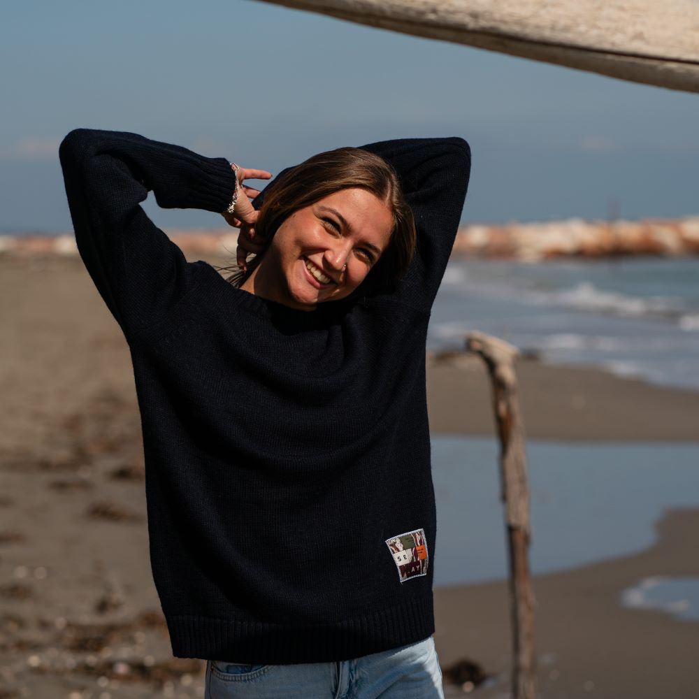 Seay / Maglione Blu Navy Tonga Convenienza