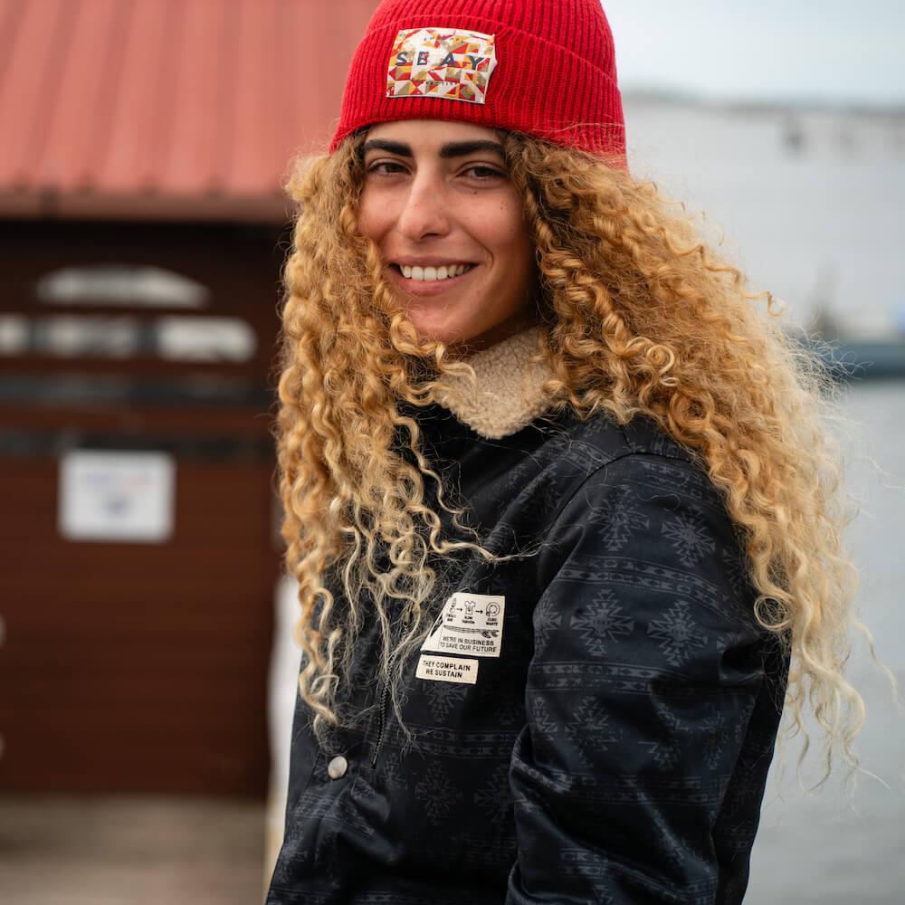 Seay / Cuffia Beanie Lana Rossa Soddisfazione Garantita