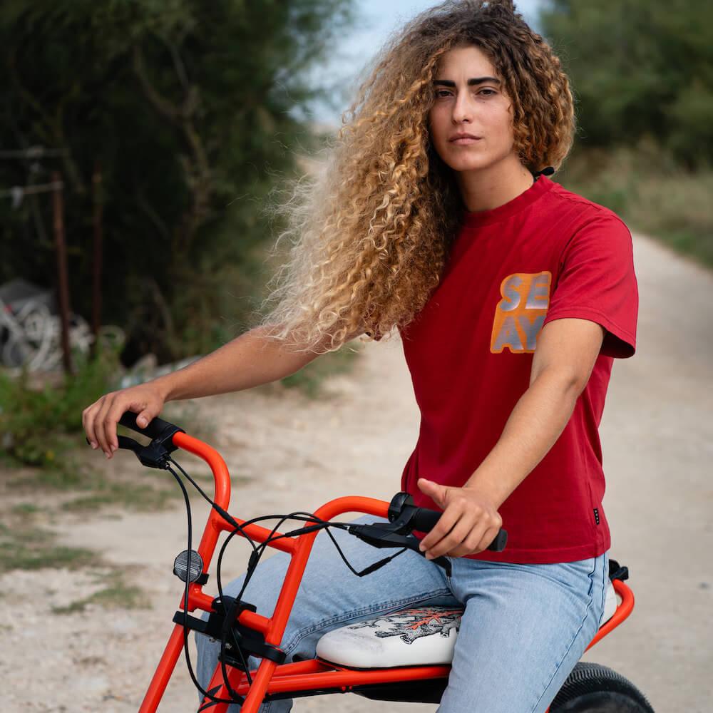 Seay / T-Shirt Loose Fit Rossa Online