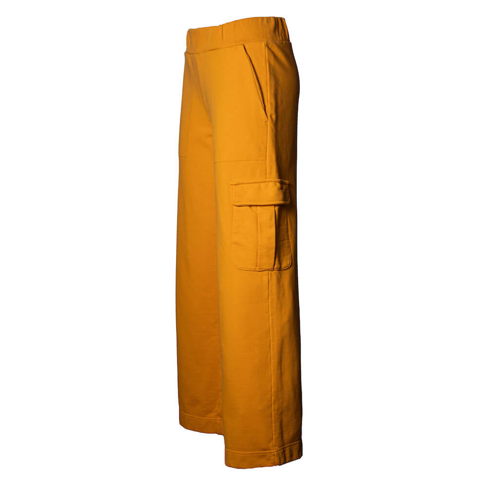 Seay / Pantalone Lungo Cargo in Felpa Ocra Lizard Outlet