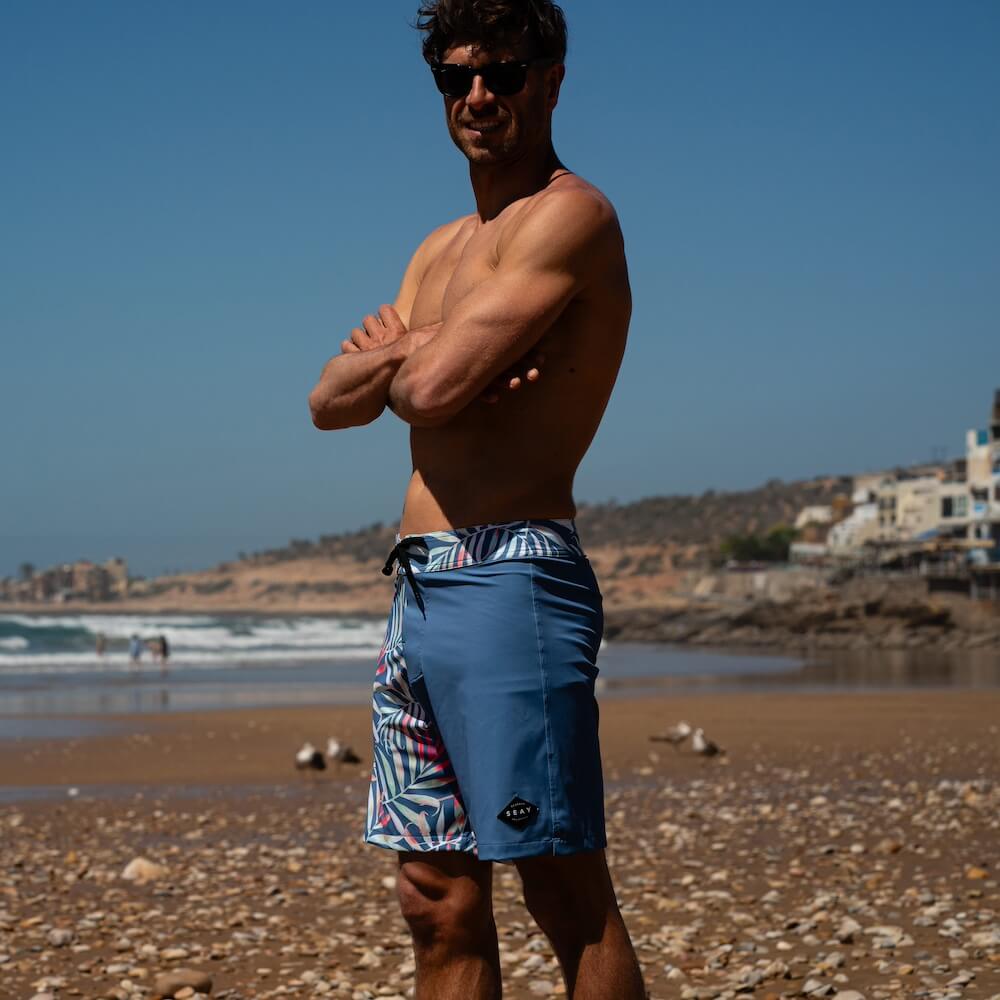 Seay / Boardshort Blu Bamboo Italy
