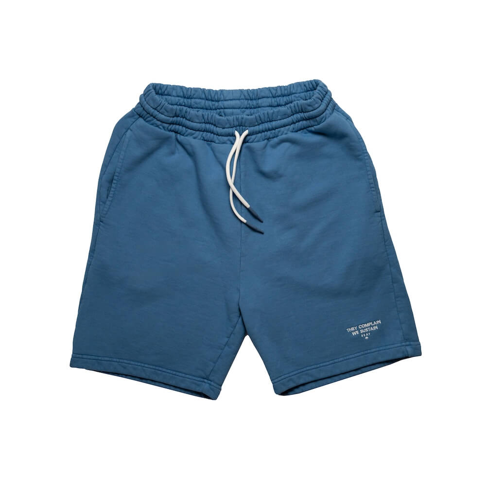 Seay / Pantalone in Felpa Corto Blu Bamboo Fino Al -60%