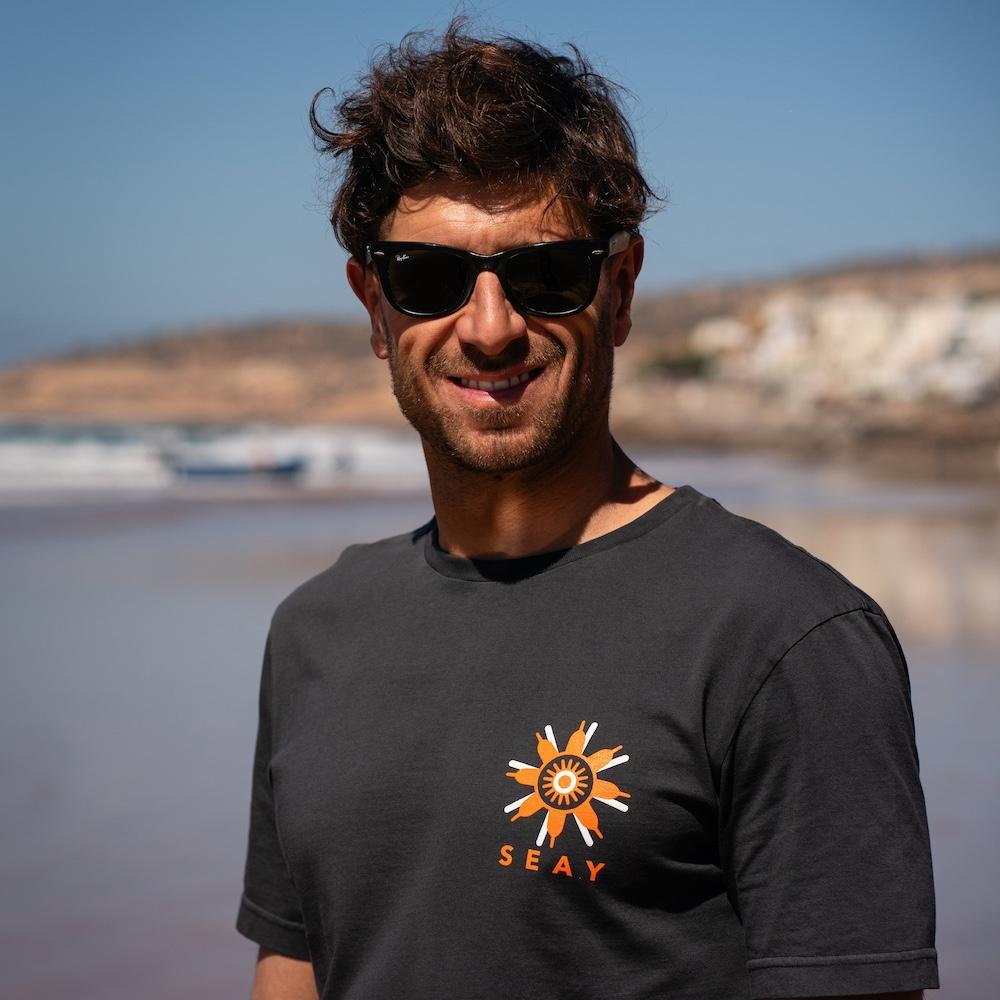 Seay / T-Shirt Nera Zero Impact Sottocosto