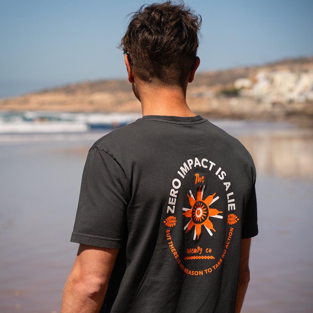 Seay / T-Shirt Nera Zero Impact Sottocosto