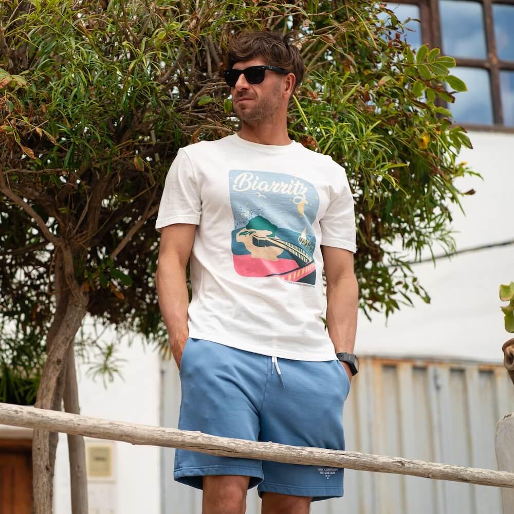 Seay / T-Shirt Bianca Biarritz Outlet