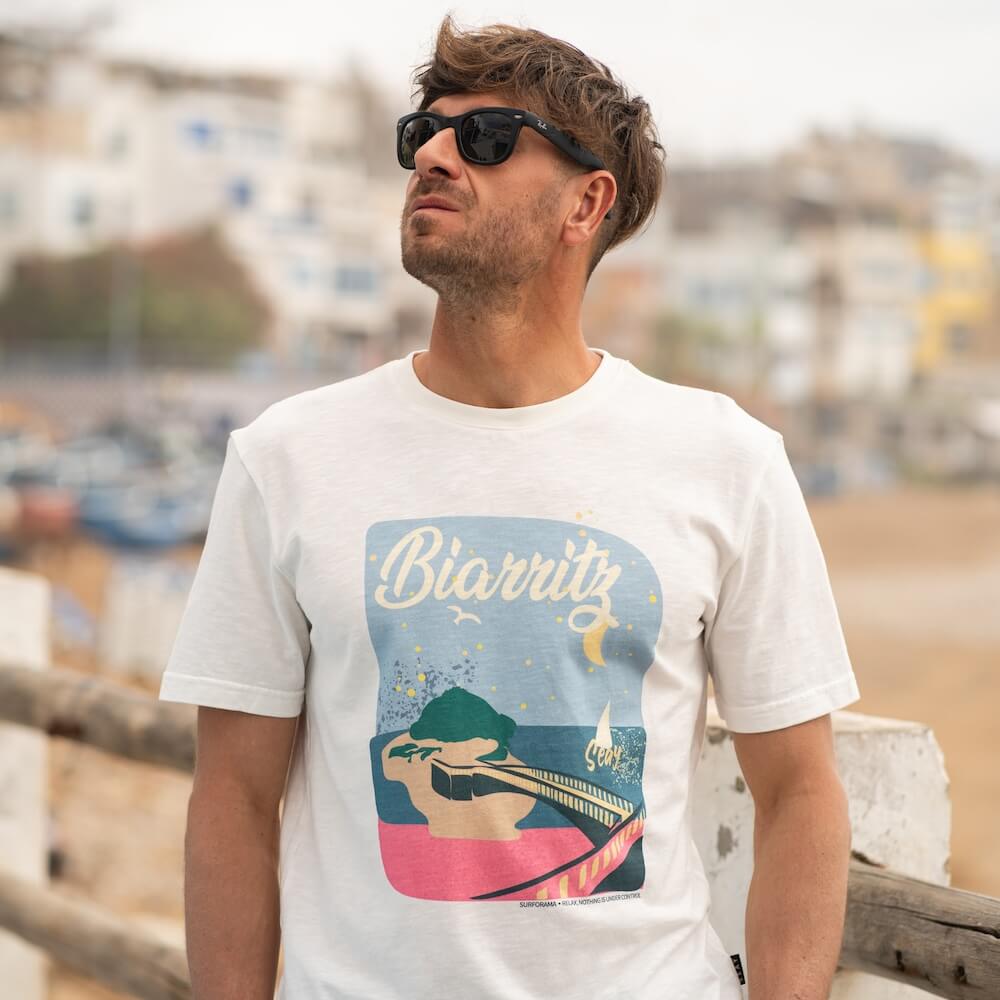 Seay / T-Shirt Bianca Biarritz Outlet