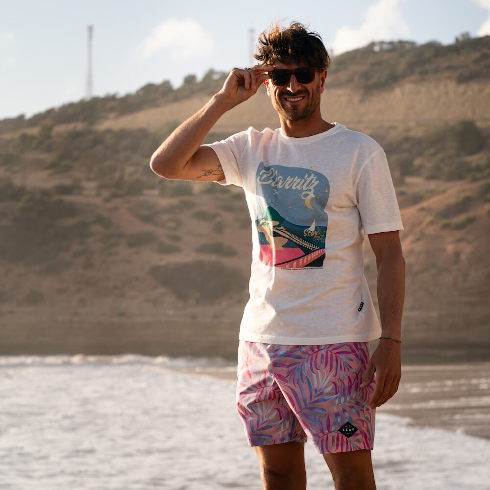 Seay / T-Shirt Bianca Biarritz Outlet