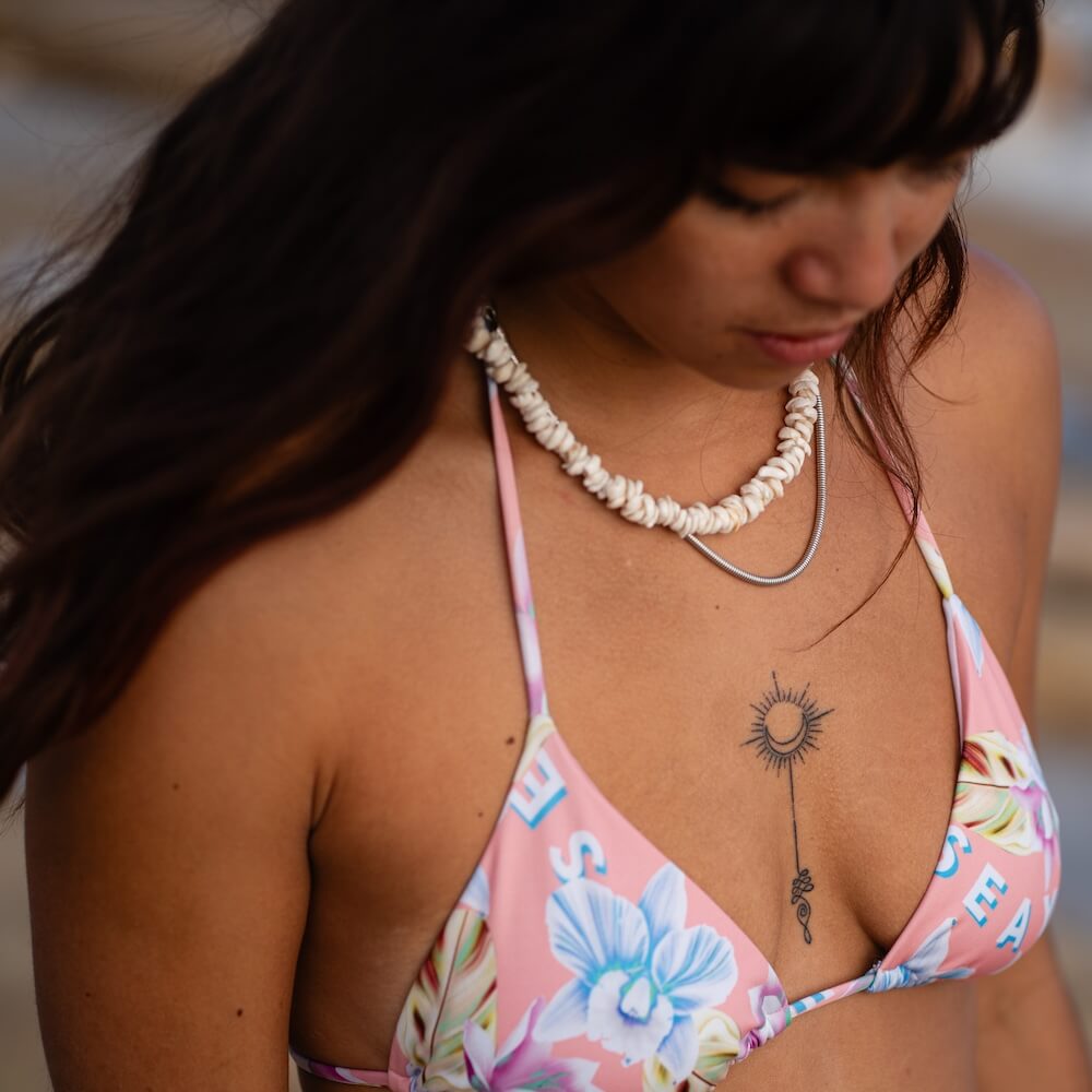 Seay / Triangolo Bikini Rosa Orchidea Vendita Economica