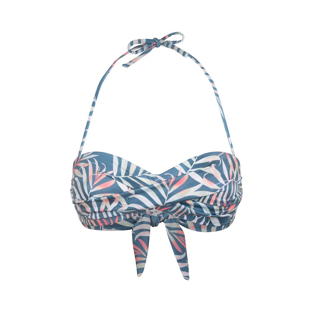 Seay / Fascia Bikini Spalline Removibili Blu Bamboo I Più Venduti