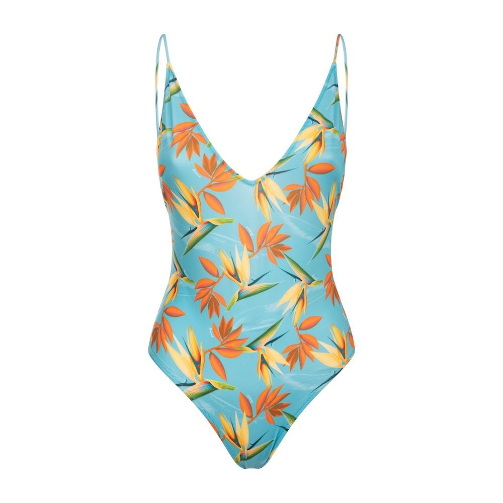 Seay / Costume Intero Azzurro Bird of Paradise In Saldo
