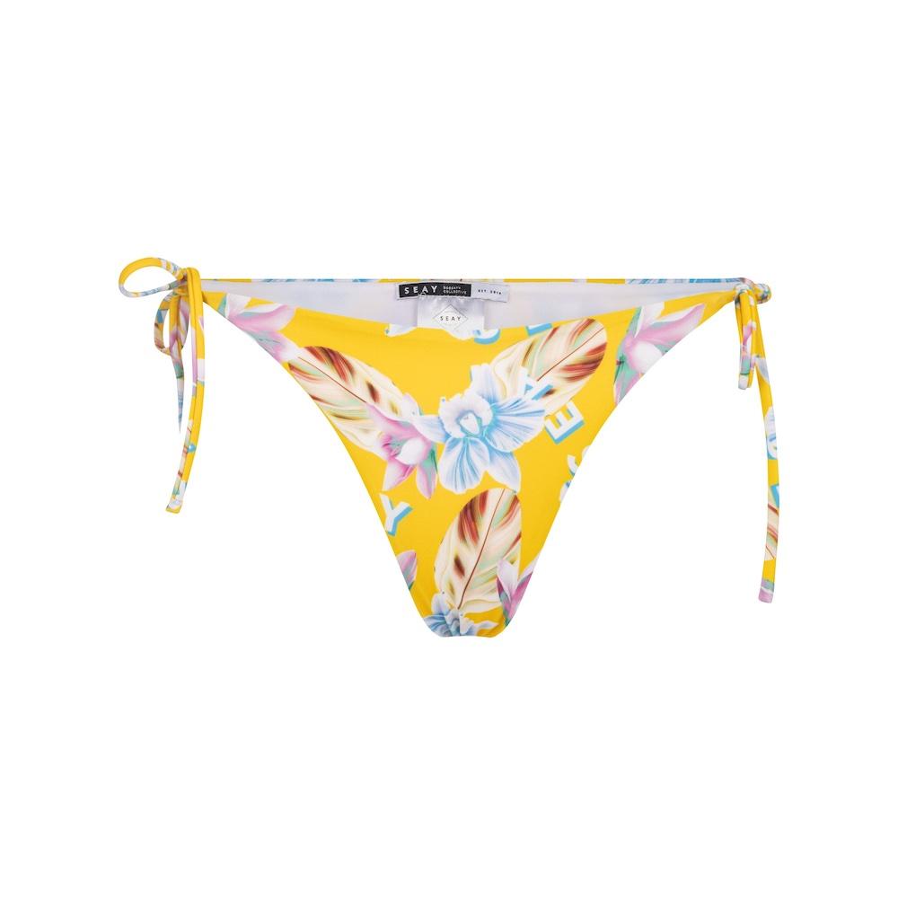 Seay / Slip Bikini con Laccetti Giallo Orchidea 2025