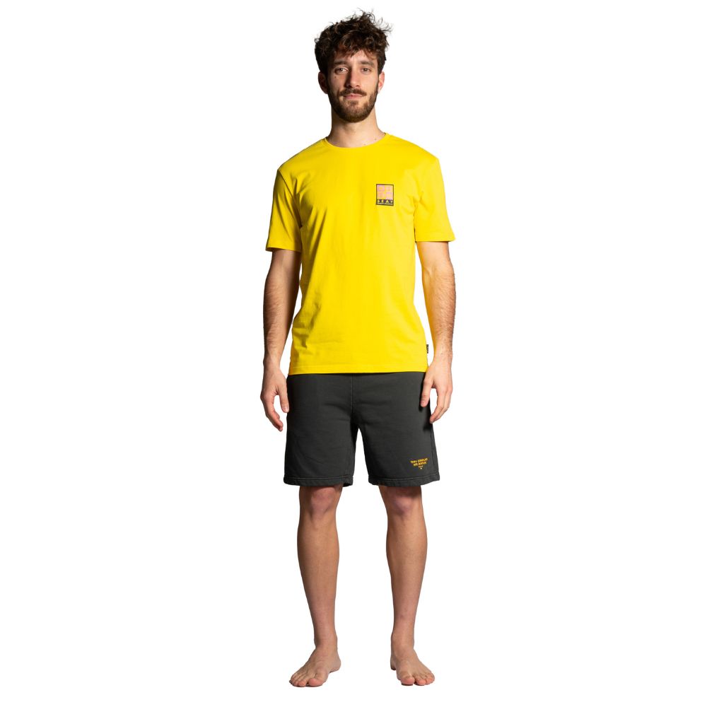 Seay / T-Shirt Gialla Symbols In Linea