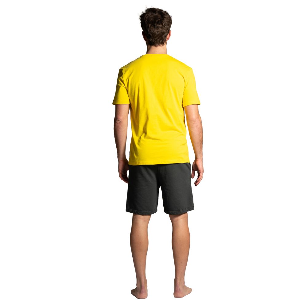 Seay / T-Shirt Gialla Symbols In Linea