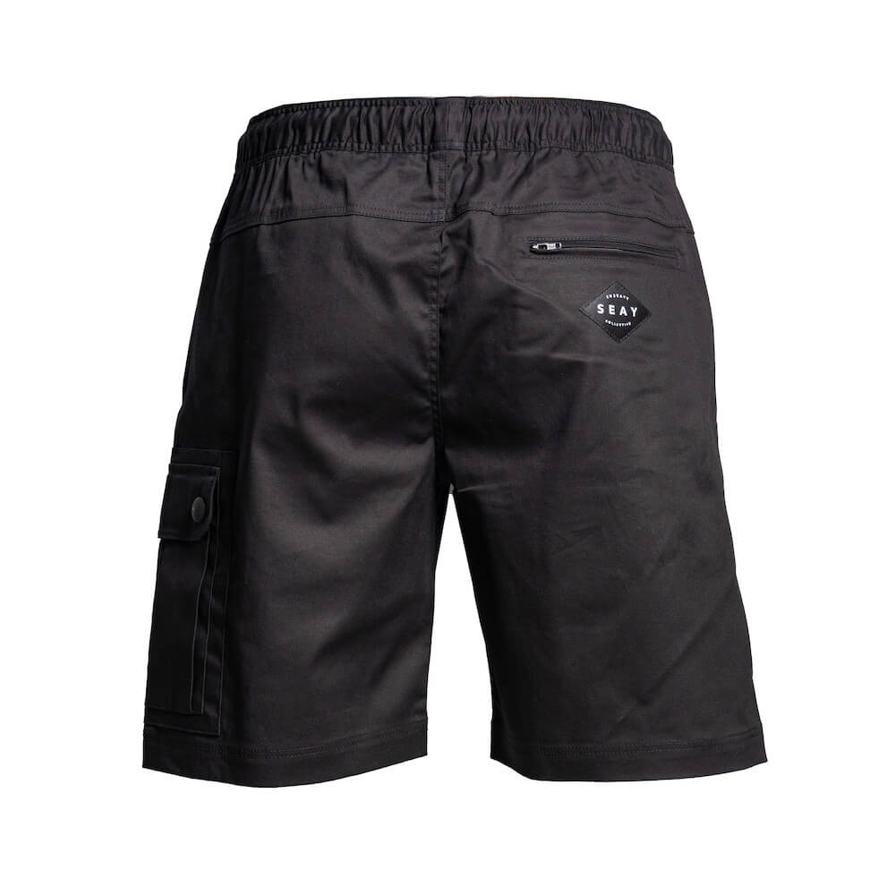 Seay / Pantalone Corto Nero Makassar Qualità Garantita