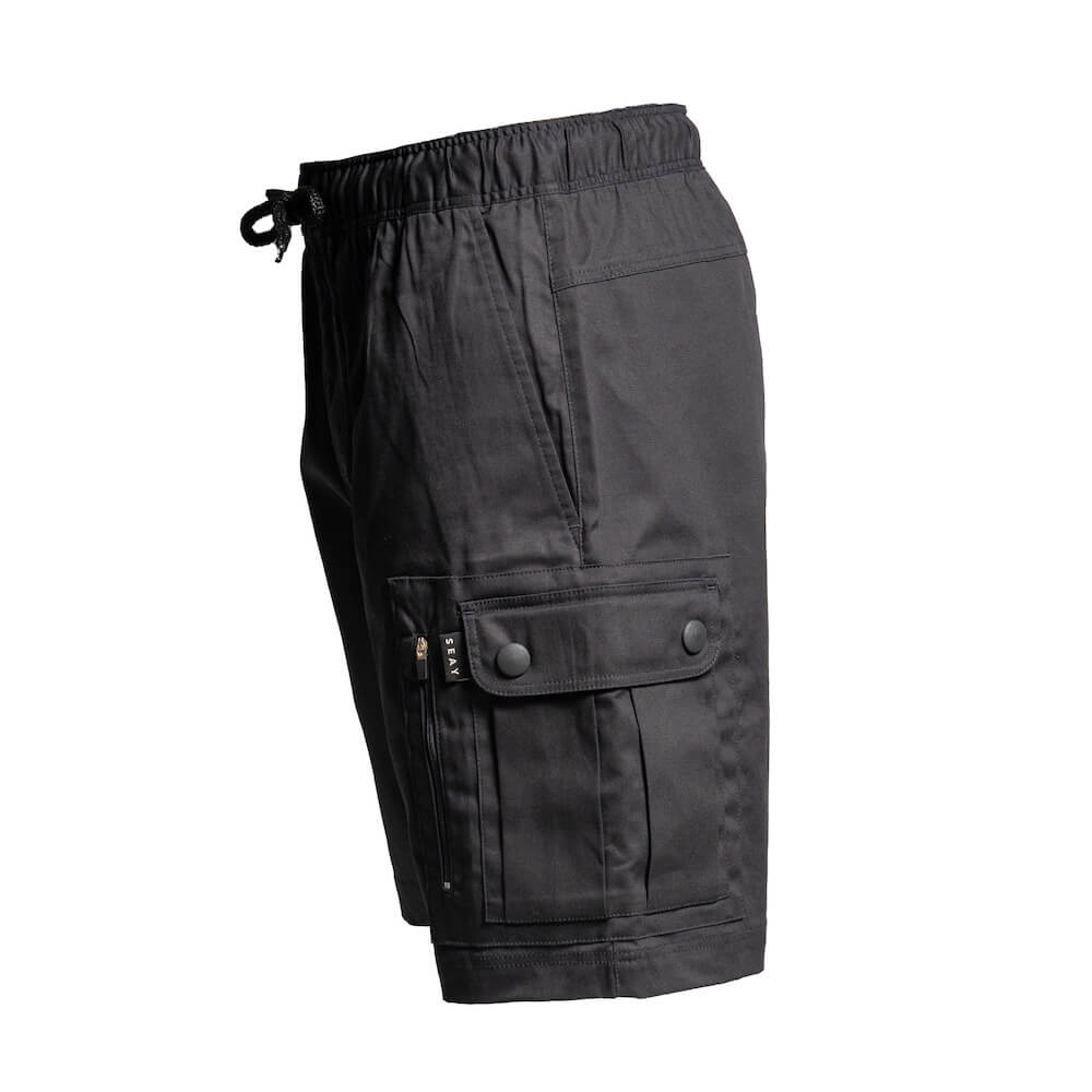 Seay / Pantalone Corto Nero Makassar Qualità Garantita