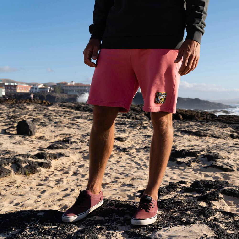 Seay / Pantalone in Felpa Corto Ciliegia Iokepa Promozione Limitata