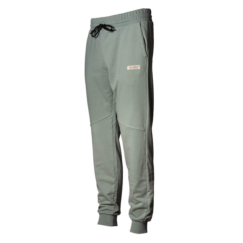 Seay / Pantalone Lungo in Felpa Verde Reyes Sottocosto