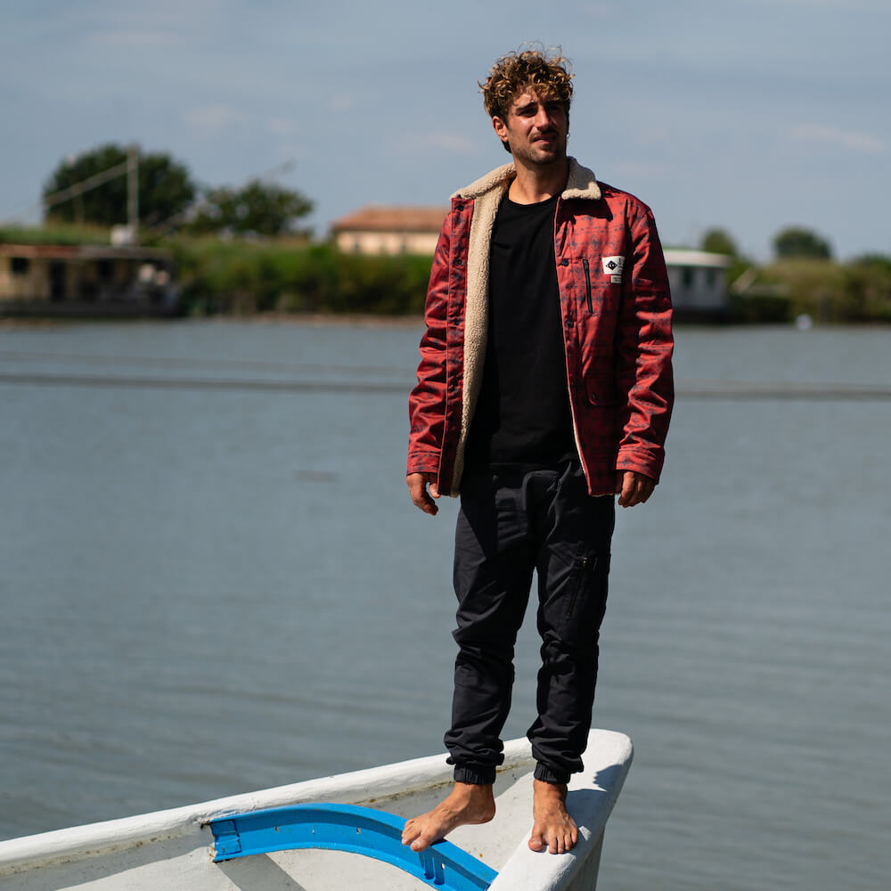 Seay / Giacca Denim Orsetto Rossa Laguna Offerte